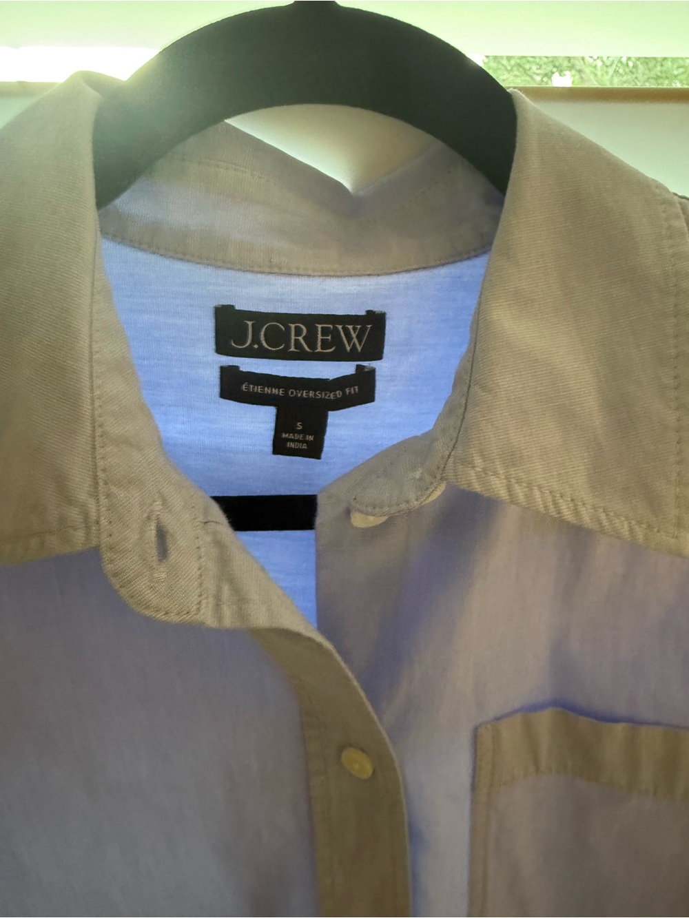Jcrew Oversized Etinette shirt - Picture 8 of 9